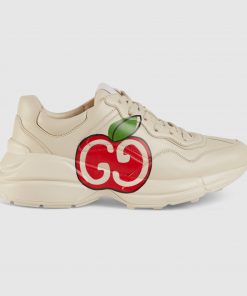 Gucci Women's Rhyton GG apple sneaker