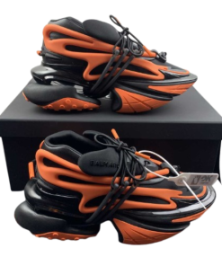 Balmain Unicorn Low-Top Orange Black OG0427159