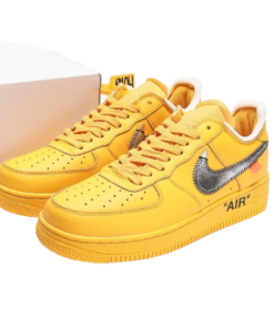 Nike Air Force 1 Low OFF-WHITE University Gold Metallic Silver OG0425139