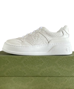 Gucci GG Embossed White Leather OG0428197