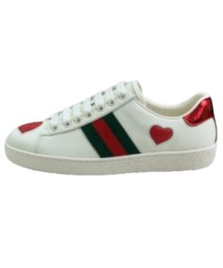 Gucci Ace Embroidered Hearts (Women's) OG0428205
