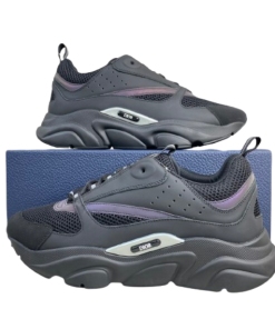 Dior B22 Sneakers Black Laser Reflective OG042397