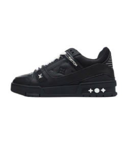 LOUIS VUITTON Trainer All Black Embossing OG0424118