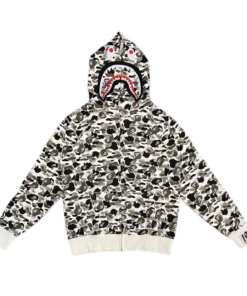 Bape Double Hood Camouflage Hoodie OG051308