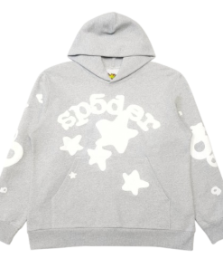 Sp5der Beluga Hoodie Heather Grey OG051316