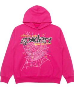 Sp5der PNK Hoodie Pink OG051320