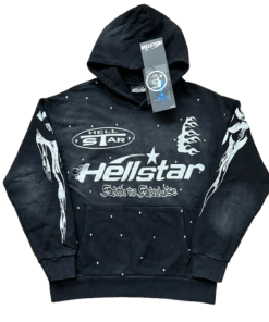 Hellstar Studios Records Hoodie Black OG051322