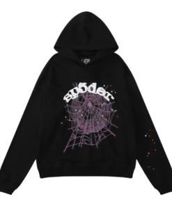 PK Black Sp5der Worldwide Hoodie OG0514