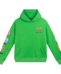 Chrome Hearts Matty Boy Sex Records Hoodie Citrus OG051447