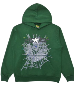 Sp5der Web Hoodie Hunter Green OG051681