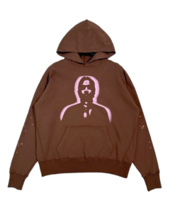 Sp5der Thug Hoodie Angel Brown OG051682