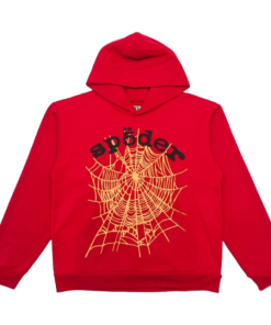 Sp5der Hoodie Red OG051683