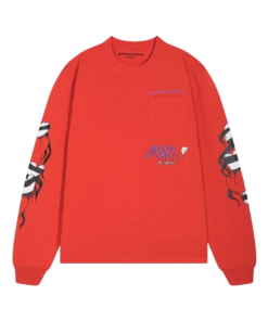 CHROME HEARTS Sweatshirt red OG051825