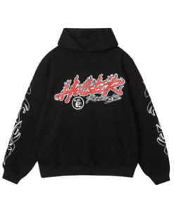 Hellstar Records Tour Hoodie BlackBrown OG051892