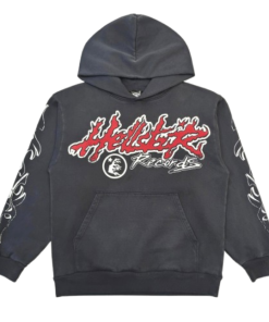 Hellstar Records Sweatshirt Vintage Black OG051894