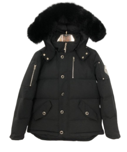 Moose Knuckles Men's Shearling 3Q Jacket Black OG051810