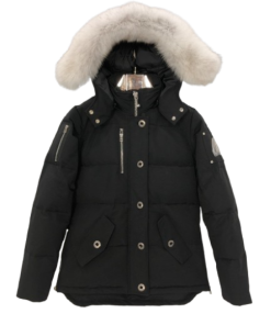 Moose Knuckles Women's Shearling 3Q Jacket Black OG051811