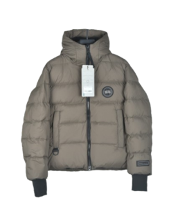 Canada goose Hooded down jacket brown OG052124