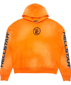 Hellstar Hoodie Orange OG052199