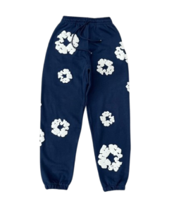 Denim Tears The Cotton Wreath Sweatpants Navy OG052205