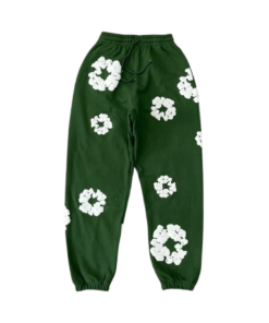 Denim Tears The Cotton Wreath Sweatpants Green OG052207