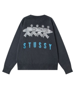 STUSSY Surfing Minion Skateboarding Sweater OG0523