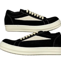 Rickowens low top high street casual board shoes black OG0523