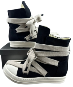 Ri owens drksh pentagram high top canvas coarse shoelaces sports shoes OG0523