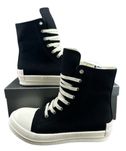 Rick Owens DRKSHDW 13 oz dyed denim sneakers OG0525
