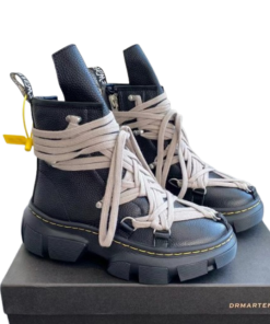 Rick Owens x Dr. Martens Crazy Strapping Martin Boots OG0526448