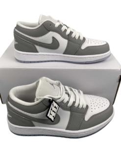 Air Jordan 1 Low White Wolf Grey Reps Sneaker OG0505267