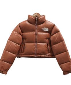 The North Face Kendall Jenner short down jacket Brown OG0521136