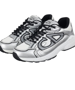 Perfectkicks Dior B30 Light Grey Sneakers Black Silver OG0509371