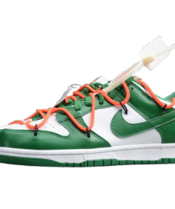 GET SB Dunk Low Off-White Pine Green OG0509379