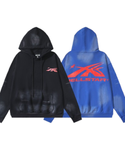 Hellstar Hoodies BlueBlack OG051889