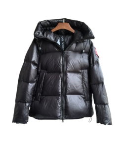 CANADA GOOSE Crofton Quilted Recycled-Nylon Ripstop Down Jacket Black OG052127