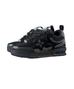 Louis Vuitton Skate Trainer Black Swarovski Monogran OG0529