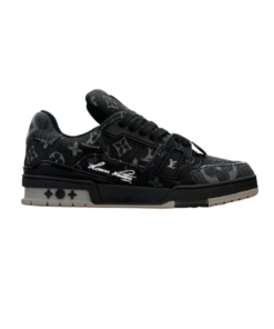 Louis Vuitton Trainer 'Black Monogram Denim OG0530