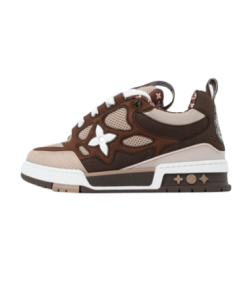 LOUIS VUITTON White Brown OG0530