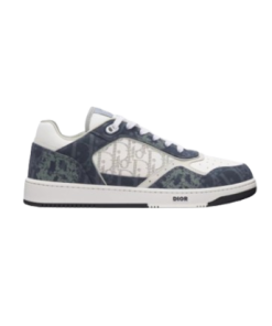 Dior B27 Low Denim Blue White Dior Tears Oblique Galaxy Leather OG0601560