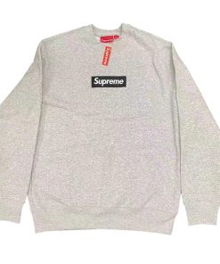 Supreme FW22 Week15 Series Classic Round Neck Hoodie grey OG0729288