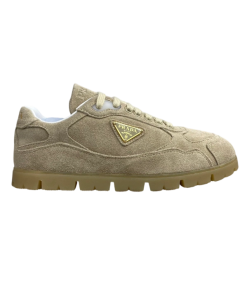 Prada Trail Suede Sneakers Khaki OG0706652