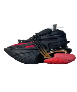 Balmain Unicorn Low-Top Black Red OG0708710