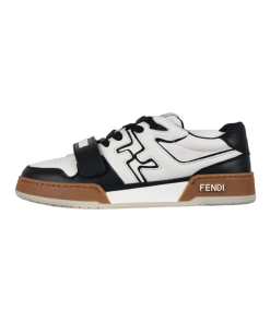 Fendi Match Low Black White Leather OG0716767