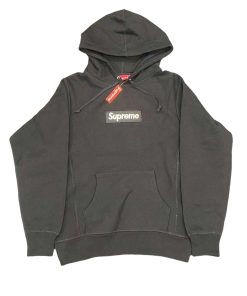 Supreme FW25 Box Logo Hooded Sweatshirt Black OG0729236