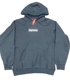 Supreme FW25 Box Logo Hooded Sweatshirt Hidden Blue OG0729241