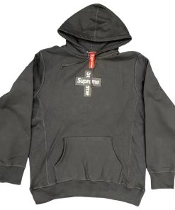 Supreme FW20 Week 15 Cross Box Logo Hooded Sweatshirt black OG0729257