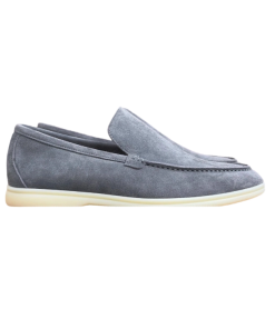 Loro Piana Bean Shoes Gray OG0716732