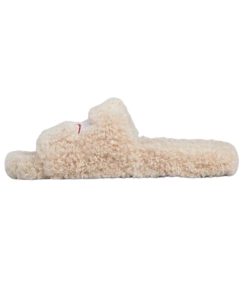 Balenciaga Furry Slides Beige OG0731929