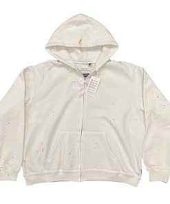 Supreme x MM6 Maison Margiela collaboration SS26 WEEK4 Box Logo Zip Up Hooded Sweatshirt white OG0729258